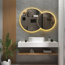 Royal Bathrooms Enso 800 X 600mm Bathroom Mirror Framed Dimmable Led Anti-Fog Ip44  Illuminated Backlit Wall Touch Vanity Mirror - thumbnail 6