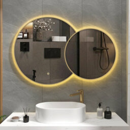 Royal Bathrooms Enso 800 X 600mm Bathroom Mirror Framed Dimmable Led Anti-Fog Ip44  Illuminated Backlit Wall Touch Vanity Mirror - thumbnail 2