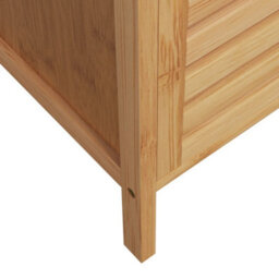 Walplus Bathroom Cabinet With Shelf 36X33X87 Cm Bamboo - thumbnail 6