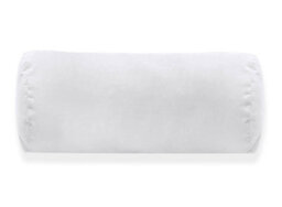 ARLinens Round Shaped Bolster Pillow White Cushion Long Body Support Orthopaedic Cylindrical Shape Pillow - thumbnail 2
