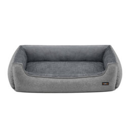 LEDREM Dog Bed, Linen-Look Pet Bed, Dog Sofa Bed With Raised Edges, Non-Slip Bottom, Removable Washable Cover, Xxl - thumbnail 3
