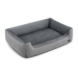 LEDREM Dog Bed, Linen-Look Pet Bed, Dog Sofa Bed With Raised Edges, Non-Slip Bottom, Removable Washable Cover, Xxl - thumbnail 2