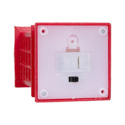 Living And Home 3 Pack Christmas Red Telephone Box Snow Globe Led Lantern Festive Tabletop Decoration - thumbnail 8