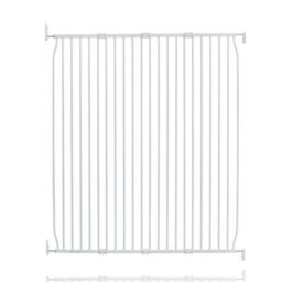Bettacare Extra Tall Screw Fit Metal Dog Gate, White, 130Cm - 140Cm - thumbnail 1