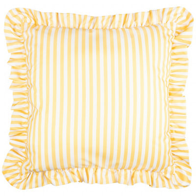 Wylder Millie Ruffle Striped Outdoor Cushion Cover - image 1