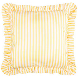 Wylder Millie Ruffle Striped Outdoor Cushion Cover - thumbnail 1