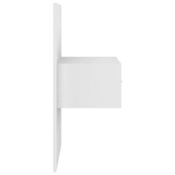 Vidaxl Bed Headboard With Cabinets White Engineered Wood Bed Headboards With Cabinets - thumbnail 5
