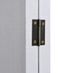 Berkfield Modern Folding Room Divider 120X170 Cm New York By Day Black And White - thumbnail 3