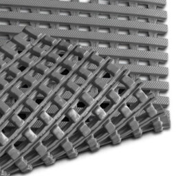 Floordirekt Adria Anti Slip Workplace Mat Uv Resistant Wet Area Drainage Rubber Runner Indoor Outdoor Grey 120 X 150 Cm - thumbnail 4