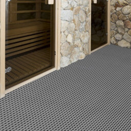 Floordirekt Adria Anti Slip Workplace Mat Uv Resistant Wet Area Drainage Rubber Runner Indoor Outdoor Grey 120 X 150 Cm - thumbnail 3