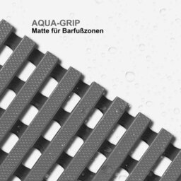 Floordirekt Adria Anti Slip Workplace Mat Uv Resistant Wet Area Drainage Rubber Runner Indoor Outdoor Grey 120 X 150 Cm - thumbnail 5