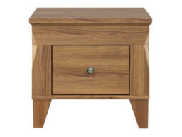 Arte Bergen 50 Cm Bedside Table With Drawer In Golden Sibiu Larch - thumbnail 2