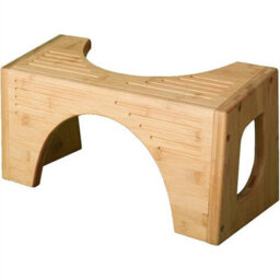 Bamboo Squatty Potty Squatting Toilet Poop Stool Bathroom Non-Stick - thumbnail 3
