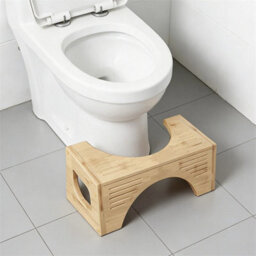 Bamboo Squatty Potty Squatting Toilet Poop Stool Bathroom Non-Stick - thumbnail 4
