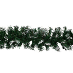 Samuel Alexander 2.7M Snowy Green Christmas Garland With 260 Snow Tipped Christmas Garland Decoration - thumbnail 8