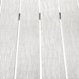 Beliani Garden Dining Table Vernio 180 Cm 90 Cm Metal White - thumbnail 5