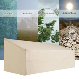 Outsunny 3 Seater Rain Cover Garden Sofa Chair Bench Protector 218X111X101Cm - thumbnail 6