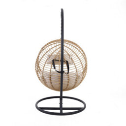 Charles Bentley Single Hanging Swing Chair H198 X Diameter 104Cm Natural - thumbnail 6