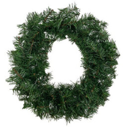 Samuel Alexander 45Cm Plain Green Colorado Christmas Door Wreath With Pvc Tips - thumbnail 7