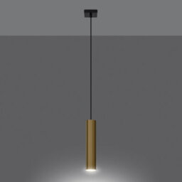 Sollux Lighting Lagos Steel Golden Gloss 1 Lights Modern Pendant Ceiling Light - thumbnail 2