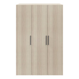GoodHome Atomia Freestanding Matt Oak Effect Chipboard Wardrobe (H)2250mm (W)1000mm (D)580mm - thumbnail 1