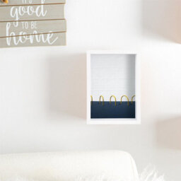 "Nicola Spring 5 X 7"" Deep Photo Frames - White - 3D Deep Box Picture Frame Portrait Display Case (20 X 15Cm) - Set Of 2" - thumbnail 6