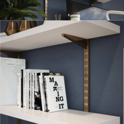 Rothley Wall Mounted Desk With Adjustable Shelves Free Delivery - thumbnail 5