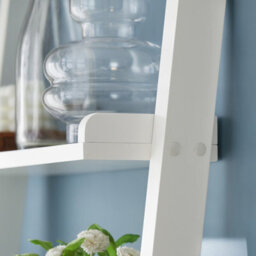 Sobuy Frg17-W, 5 Tiers Ladder Shelf Bookcase Storage Display Shelving Wall Shelf,white,w56Xd32.5Xh190 - thumbnail 5