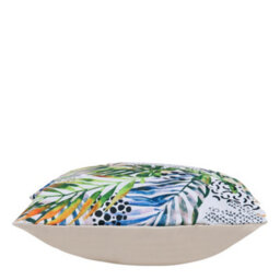 Icon Indoor And Outdoor Palm Leaf Print Waterproof Filled Cushion - thumbnail 3