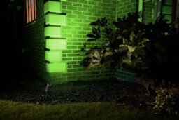 Auraglow Deep Recessed Gu10 Holder Ip54 Garden Spike Light - Red - thumbnail 5