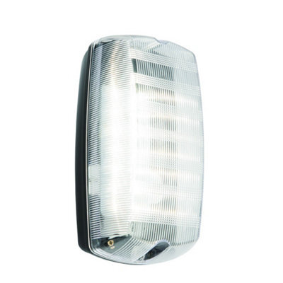 Luminosa Lighting Luminosa Avit Outdoor Coastal Wall Emergency Bulkhead Light 10W Ip65 10W Black