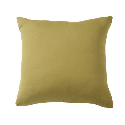 2 X Sage Summer Scatter Cushions - Square Filled Pillows For Home Garden Sofa, Chair, Bench, Seating Furniture - 43 X 43Cm - image 1