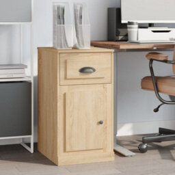 Berkfield Durable Side Cabinet With Drawer Sonoma Oak 40X50X75 Cm Engineered Wood - thumbnail 2