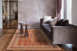 RugsX Wool Carpet Soho 477.26.la300 Osta Ornament, Frame Natural Terracotta Beige 160X240 Cm - thumbnail 5