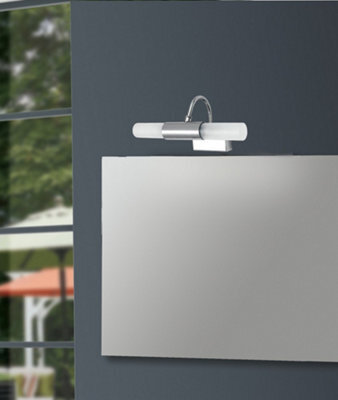 Luminosa Lighting Luminosa Spot 2 Light Bathroom Over Mirror Light Chrome 23X12.5X11.5Cm