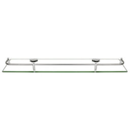 Living And Home Wall Mounted Tempered Glass Storage Organizer Bathroom Shelf 60Cm - thumbnail 6
