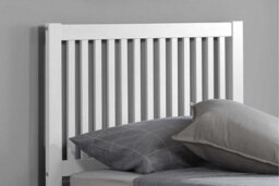 White Wood Guest Bed 2 Mattresses Birlea Buxton Trundle Frame Hideaway Stop Over - thumbnail 4