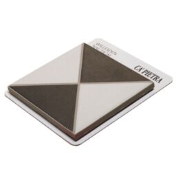 Ca’Pietra Willesden Nautical Blue & Brown Matt Porcelain Indoor Wall & Floor Tile Card Mounted Sample - thumbnail 3