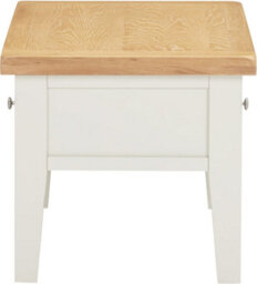 Seconique Windsor Oak And Ivory Coffee Table With Drawers Fully Assembled - thumbnail 7