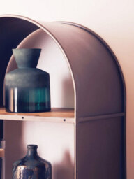 Orsina Industrial Design Tall Shelf Unit, Storage Wooden Bookshelf For Wall, Sturdy Industrial Design Shelf Unit - thumbnail 9