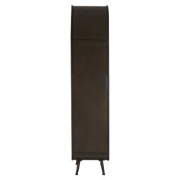 Orsina Industrial Design Tall Shelf Unit, Storage Wooden Bookshelf For Wall, Sturdy Industrial Design Shelf Unit - thumbnail 3