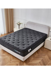 Groundlevel 30Cm Onyx Spring Foam Hybrid Mattress - 5 Year Guarantee - thumbnail 6