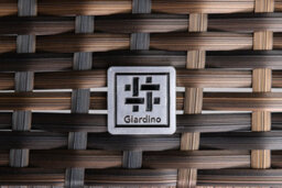 Giardino Arizona Round Rattan Garden Bistro Table And Chairs Set 2 Seater Patio Furniture Set - Brown - thumbnail 7