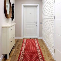 RugsX Runner Anti-Slip Inko Red 67Cm 67X120 Cm - thumbnail 3