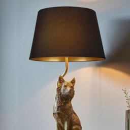 2 Pack 30Cm Black Fabric Drum Lamp Shades With Gold Inner Ceiling Pendant Light Shades - thumbnail 6