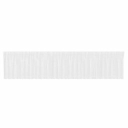 Berkfield Curtains With Curtains Floral White 750 X 100 Cm Polyester - thumbnail 2