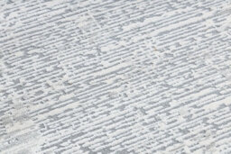 RugsX Modern Carpet Tuls Structural, Fringe 51242 Frame Ivory / Blue 200X290 Cm - thumbnail 5