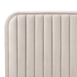 Beliani Bed Velvet Brin 160 X 200 Cm (Eu King Size) Beige - thumbnail 7