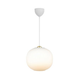 Nordlux Navone Glass Pendant Light Hand Blown Glass White,mains - thumbnail 3
