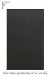 "Mirroroutlet - The Genestra - Black Contemporary Wall & Leaner Garden Mirror 71""x 43"" (180 X 110 Cm)" - thumbnail 5